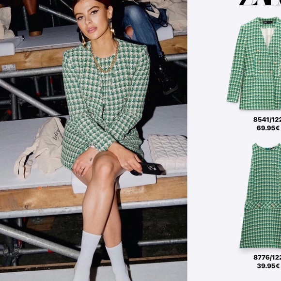 Zara tweed blazer bloggers fav - Picture 11 of 16